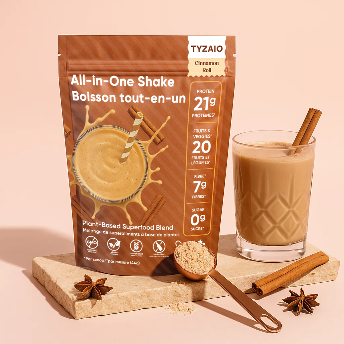 Cinnamon Roll - All-in-One Shake