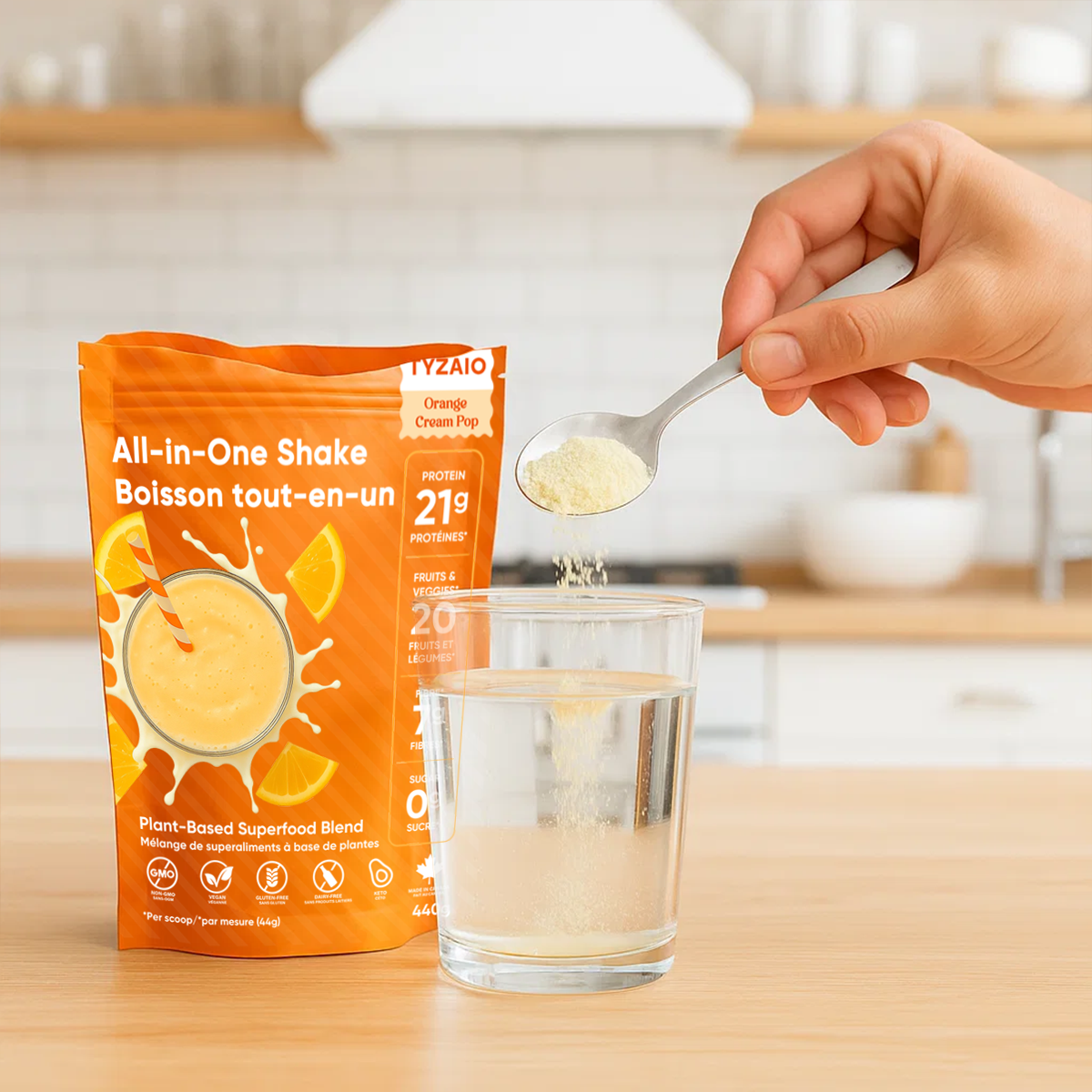 Orange Cream Pop - All-in-One Shake