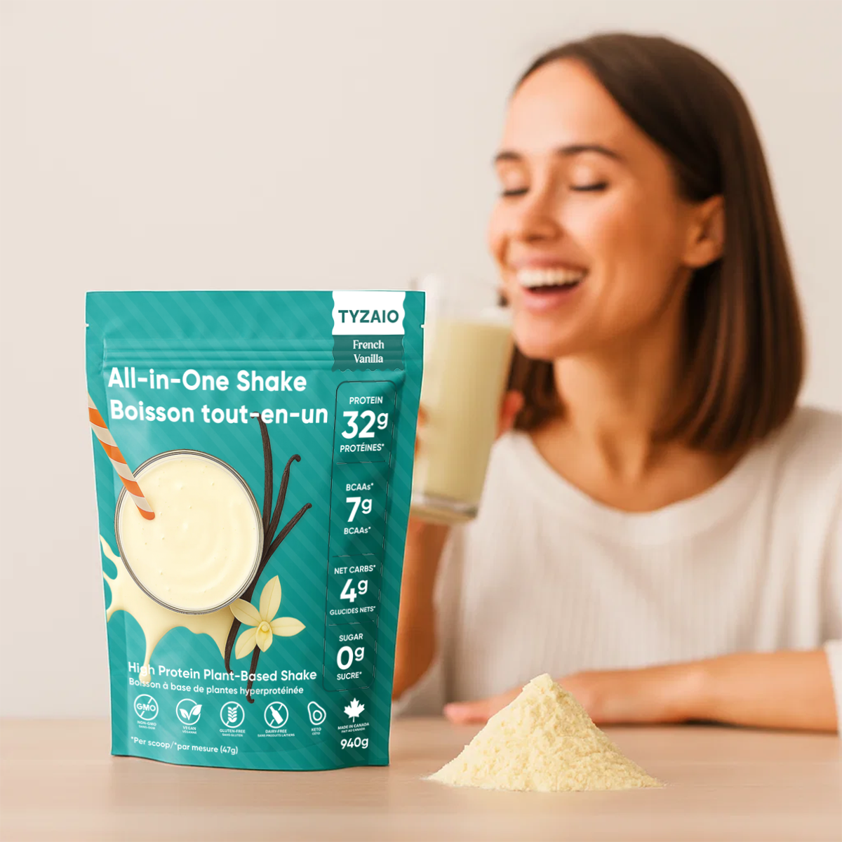 French Vanilla - 32g High Protein Shake